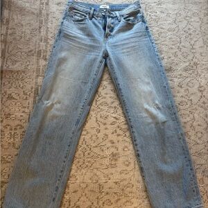 Pistola Lexi Women's Light Blue Straight Leg Jeans